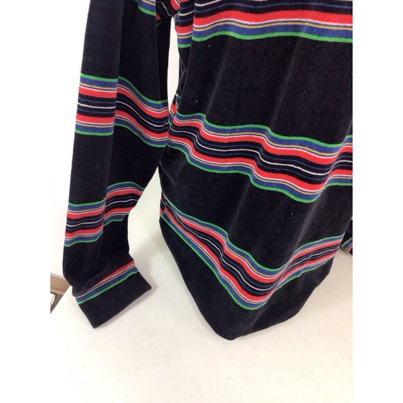 Ellmar Vintage Velvet Retro Stripe Sweater Mens XL - Picture 5 of 10